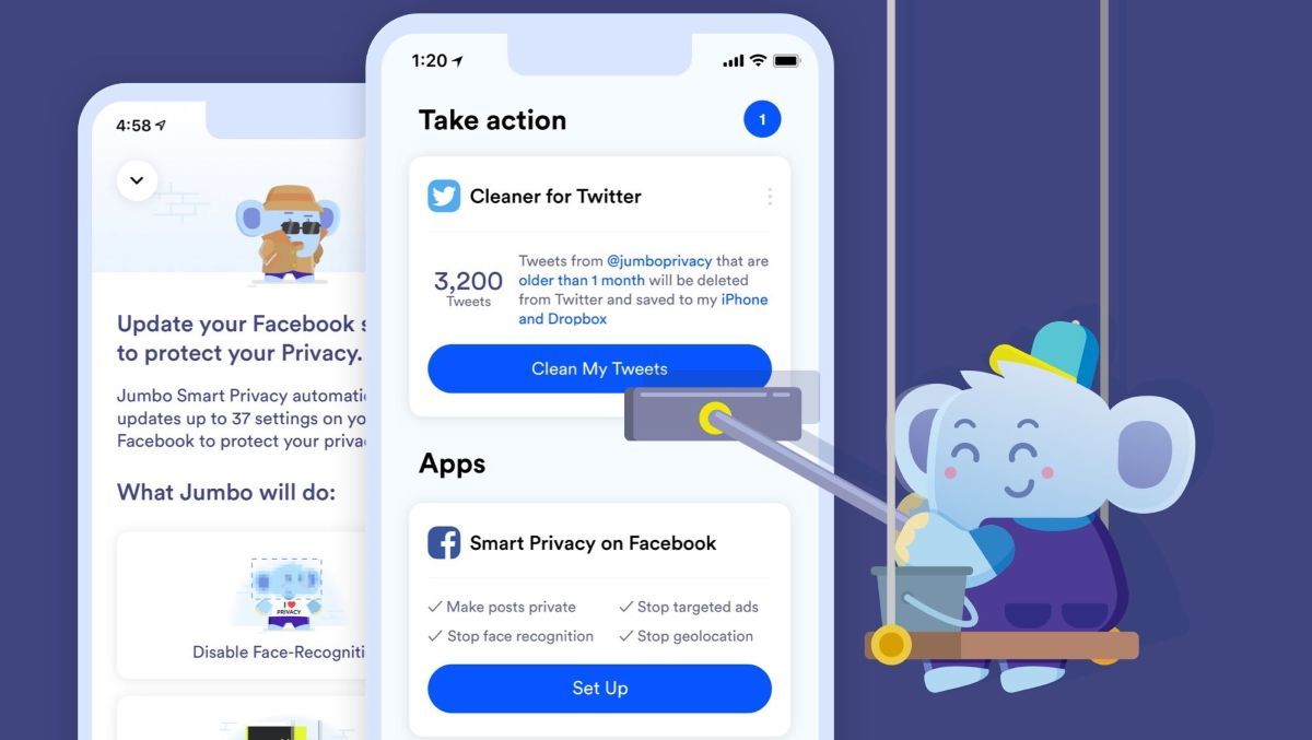 Jumbo Review. How to manage privacy in social networks