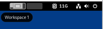How to Add a Workspace Indicator to the Toolbar in GNOME