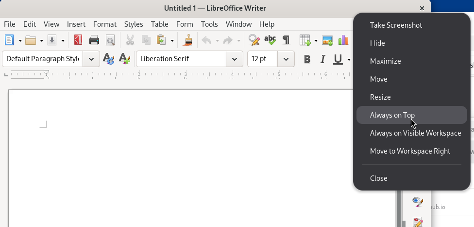 How to Keep Any Window on Top in GNOME