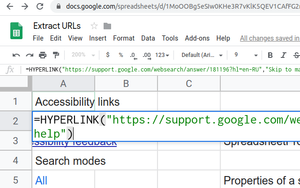 How to convert Google Sheets link to HYPERLINK formula
