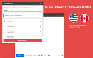 Email to SMS Add-on