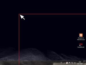 How to prevent the cursor from going beyond a certain part of the screen