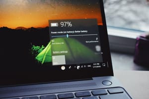 How to track the battery level of a Windows laptop from your smartphone