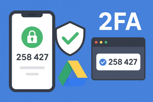 2FAS locally generates two‑factor authentication keys