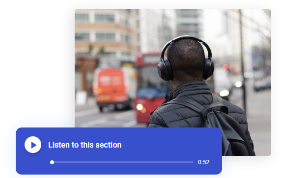 How to add audio to your articles