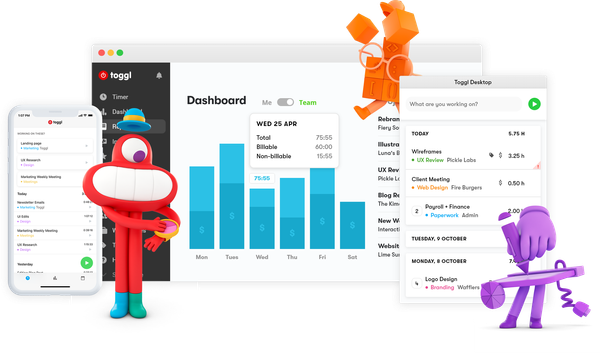 Toggl review. Handy time tracking tool