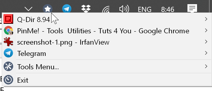 Pin an app on top of other apps on Windows