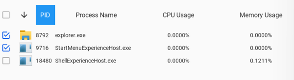 How to end multiple processes at once in Windows