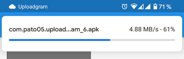 Uploadgram gives unlimited cloud based on Telegram