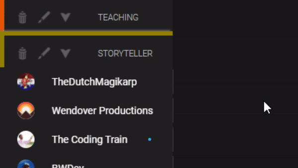 How to collect YouTube subscriptions into folders
