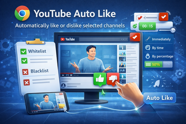 How to Automatically Like Videos from a Specific Channel