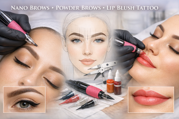 Why Modern Permanent Makeup Nano Brows & Lip Blush Require a Professional Approach